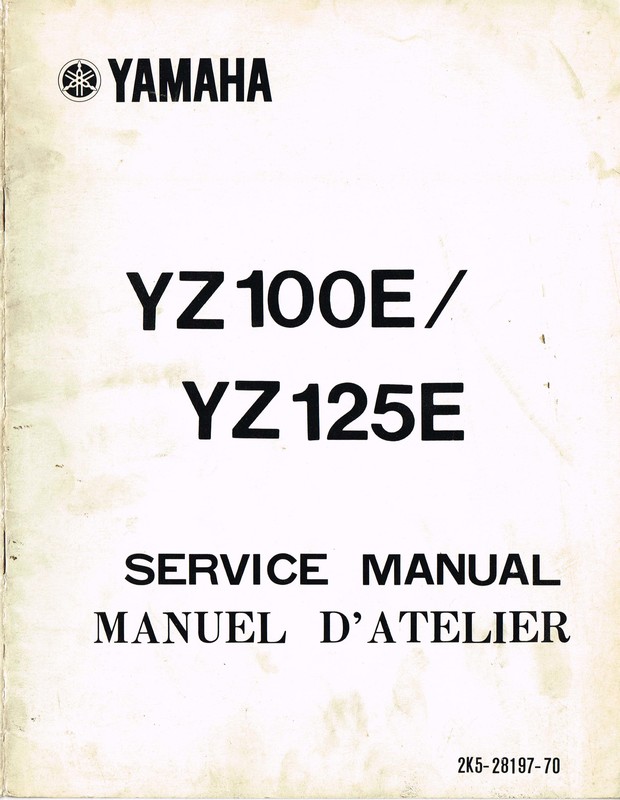 Yamaha xt350 service manual free download wii